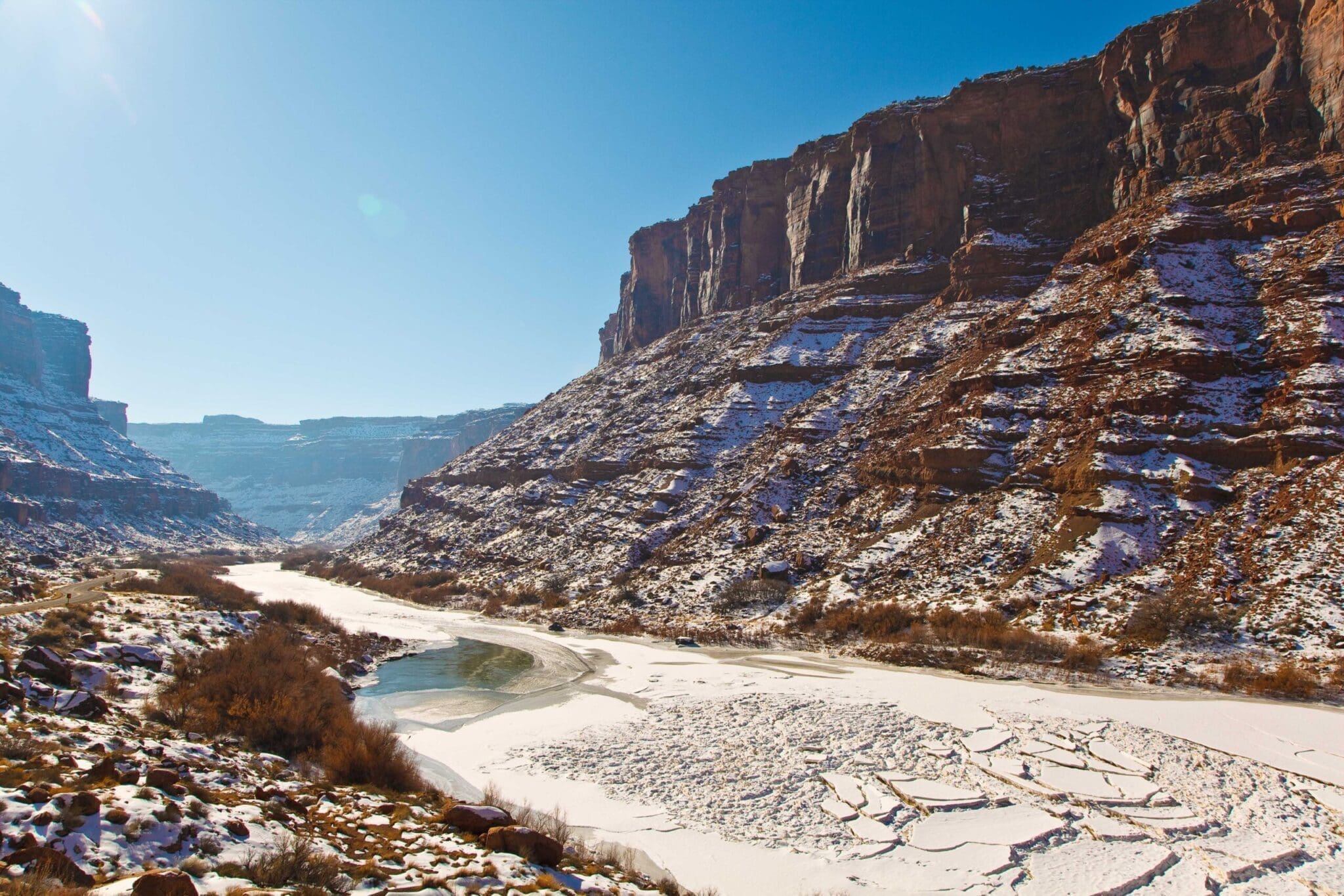 Ice Jam on the Colorado River1
