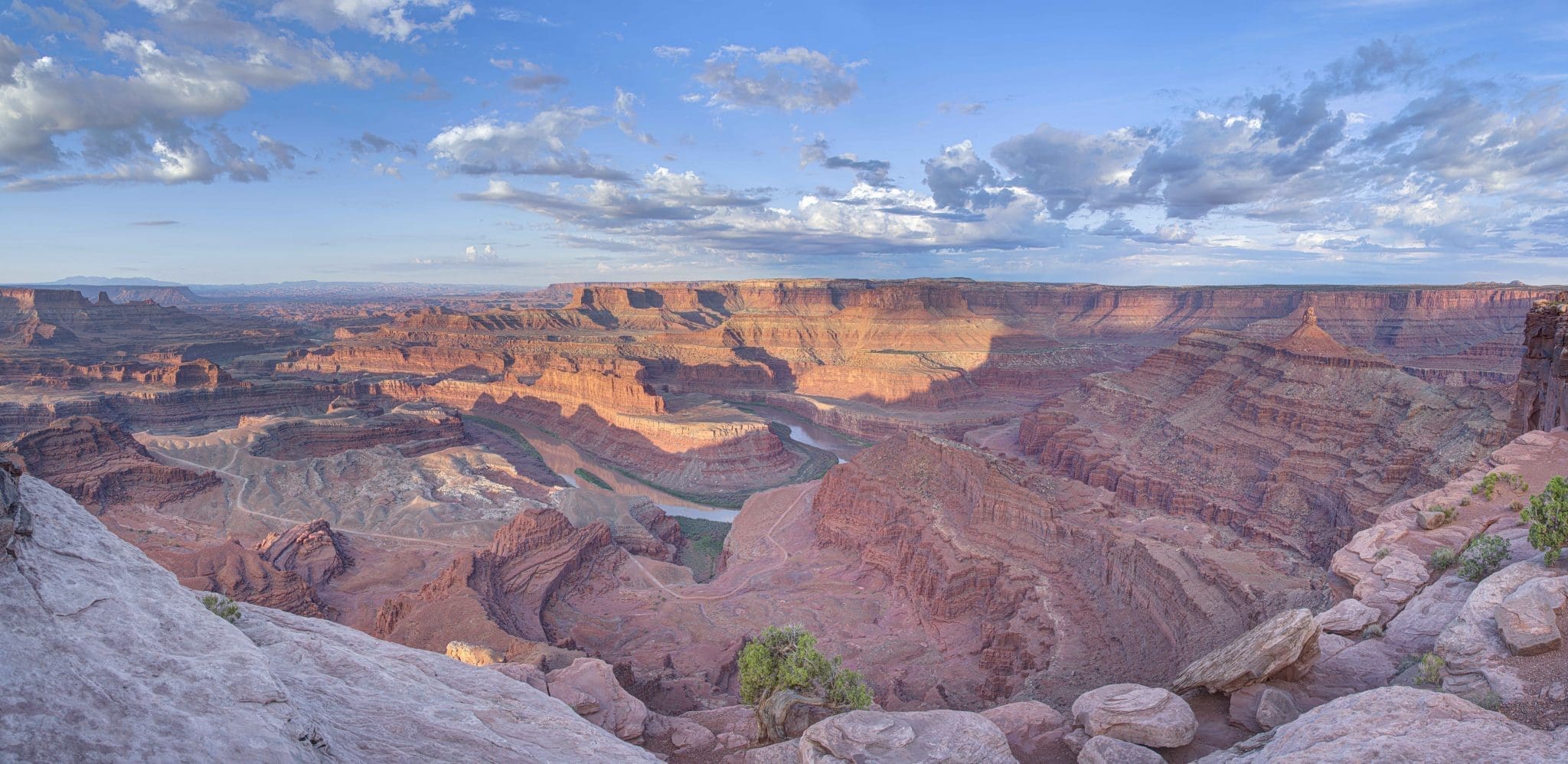 Dead Horse Point Summer Pano