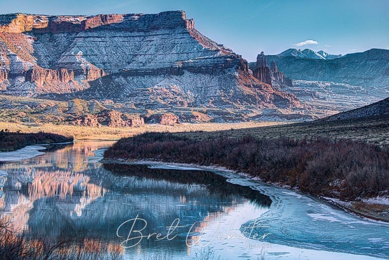 Fischer Towers Winter