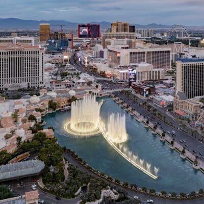 Bellagio Fountain Day